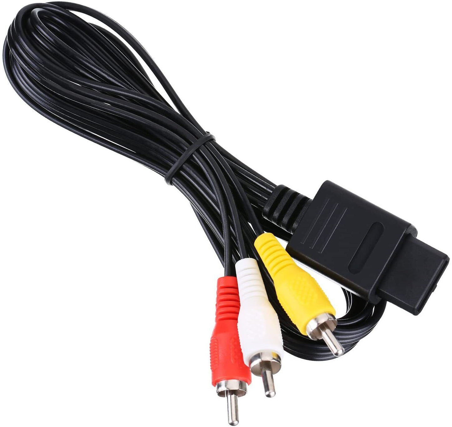 for Super Nintendo SNES | GC | N64 - Replacement RCA TV Audio Video Cable | FPC
