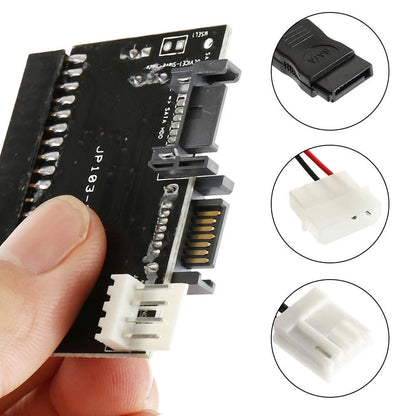 IDE 100/133 HDD CD DVD to SATA Bidirational Converter Adapter with Cables