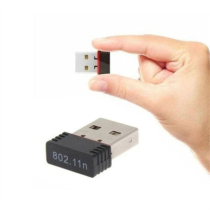 for Windows 11 10 PC Laptop Mac - USB Wireless WIFI Dongle 150Mbps 802.11n