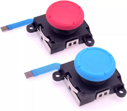 for Nintendo Switch | Lite | OLED - Red & Blue Analog Thumb Stick Joystick | FPC