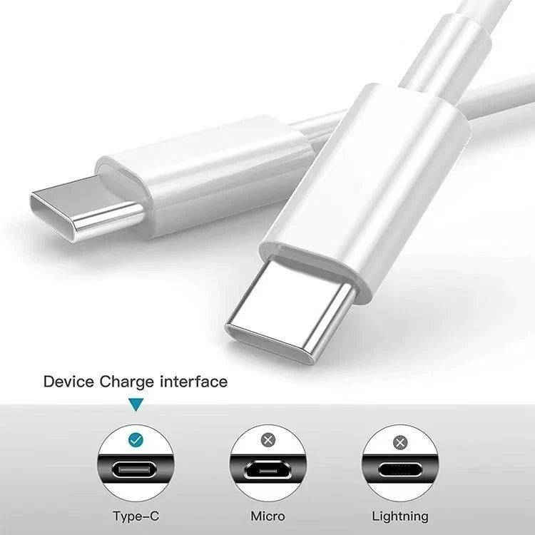 for iPhone 17 16 15 Samsung S25 iPad Pro - USB-C Fast Charge & Data Sync Cable