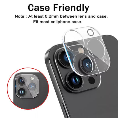 for iPhone 16 Pro | 16 Pro Max - 2x Tempered Glass Camera Lens Protection Cover
