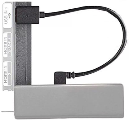 For Amazon Firestick Fire TV - 0.25m Short 90 Degree Angle USB Power Cable Lead
