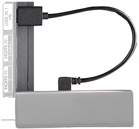 For Amazon Firestick Fire TV - 0.25m Short 90 Degree Angle USB Power Cable Lead