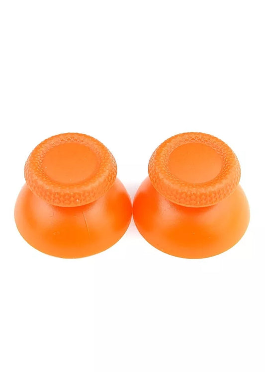 for Sony PS5 Controllers - Orange Analog Thumb Stick Grip Replacements | FPC