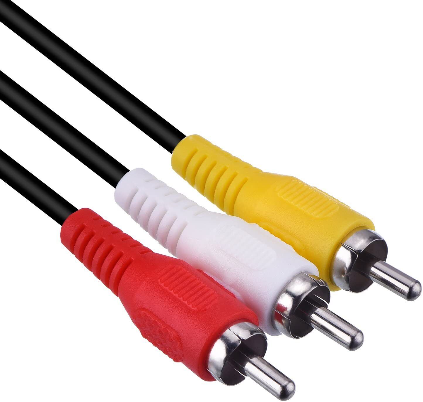 for Super Nintendo SNES | GC | N64 - Replacement RCA TV Audio Video Cable | FPC