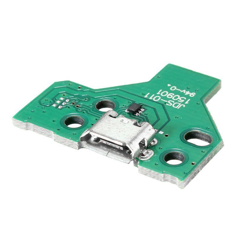 JDS-011 PS4 Controller USB Power Charger Port PCB & 12 Pin Flex Ribbon | FPC