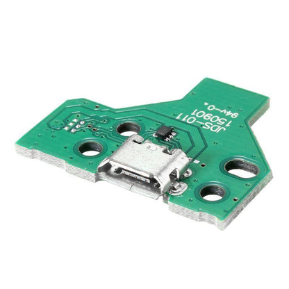 JDS-011 PS4 Controller USB Power Charger Port PCB & 12 Pin Flex Ribbon | FPC