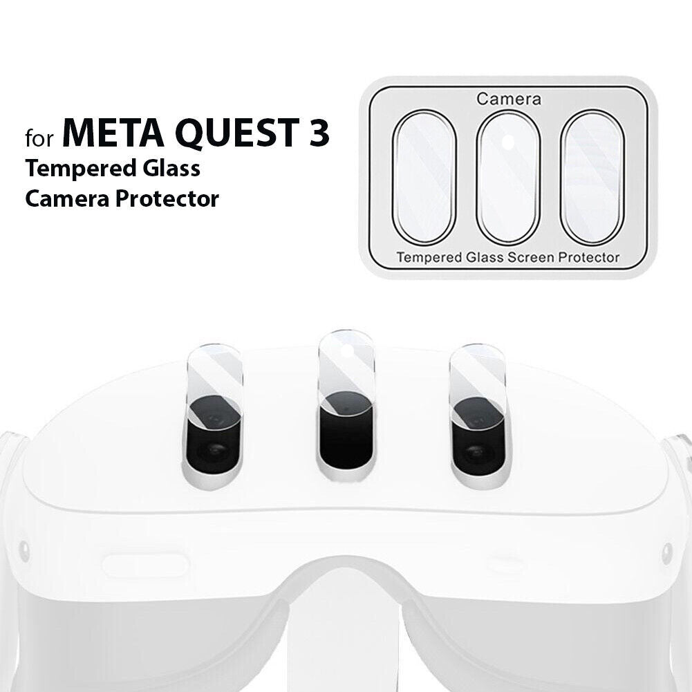 for Meta Quest 3 - Tempered Glass Camera Lens Protector Set | FPC