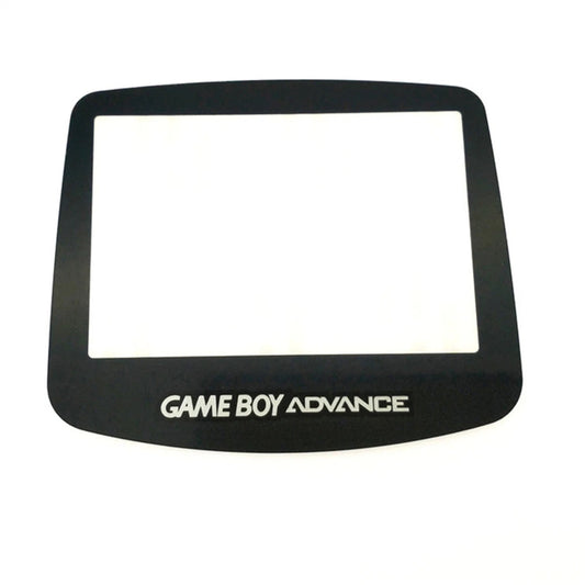 for GameBoy Advance (GBA) - Black Plastic Replacement Front Screen Lens Cover