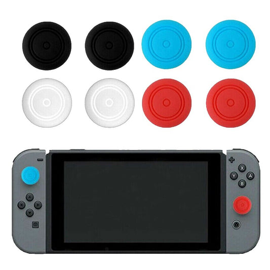 for Nintendo Switch | Lite | OLED - 4x Rubber Thumb Stick Grip Cover Caps | FPC