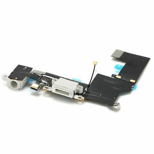 for Apple iPhone SE - White USB Charging Port Mic Headphone Jack Flex | FPC