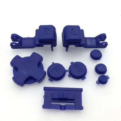 for Gameboy Advance SP - 9pc Full Button A B L R D-Pad Replacement Set (GBA SP)