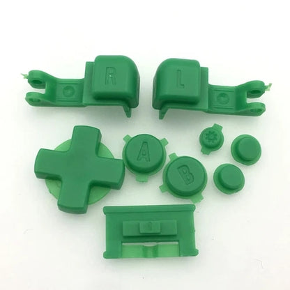 for Gameboy Advance SP - 9pc Full Button A B L R D-Pad Replacement Set (GBA SP)