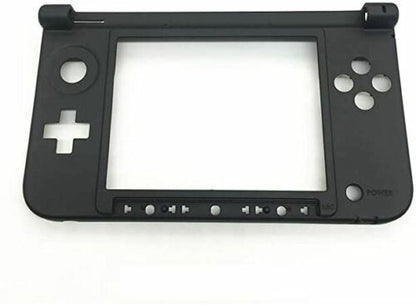 for Nintendo 3DS XL - Black Mid Hinge Frame Housing Shell Part | FPC