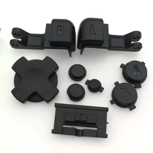 for Gameboy Advance SP - 9pc Full Button A B L R D-Pad Replacement Set (GBA SP)