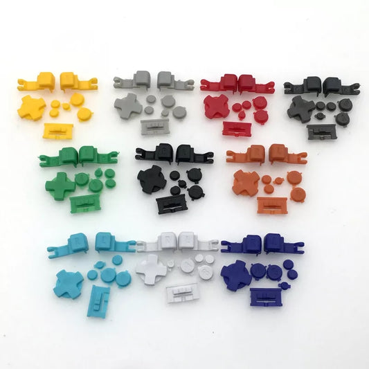 for Gameboy Advance SP - 9pc Full Button A B L R D-Pad Replacement Set (GBA SP)