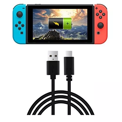 For Nintendo Switch - USB Power Charging Charger Cable Type-C Cable Lead 3.0