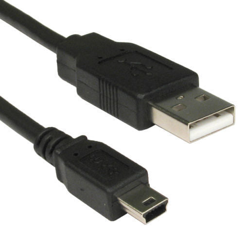 2m USB Mini-B 5pin Charger Power Data Cable Lead for PSP 1000 2000 3000 Series