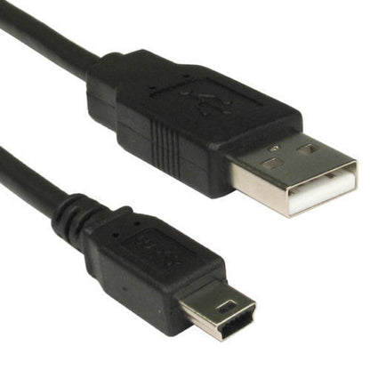 2m USB Mini-B 5pin Charger Power Data Cable Lead for PSP 1000 2000 3000 Series
