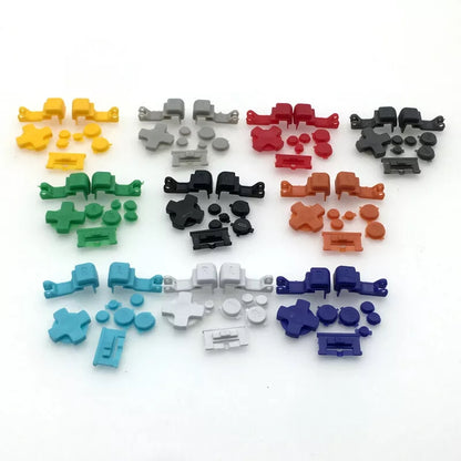 for Gameboy Advance SP - 9pc Full Button A B L R D-Pad Replacement Set (GBA SP)