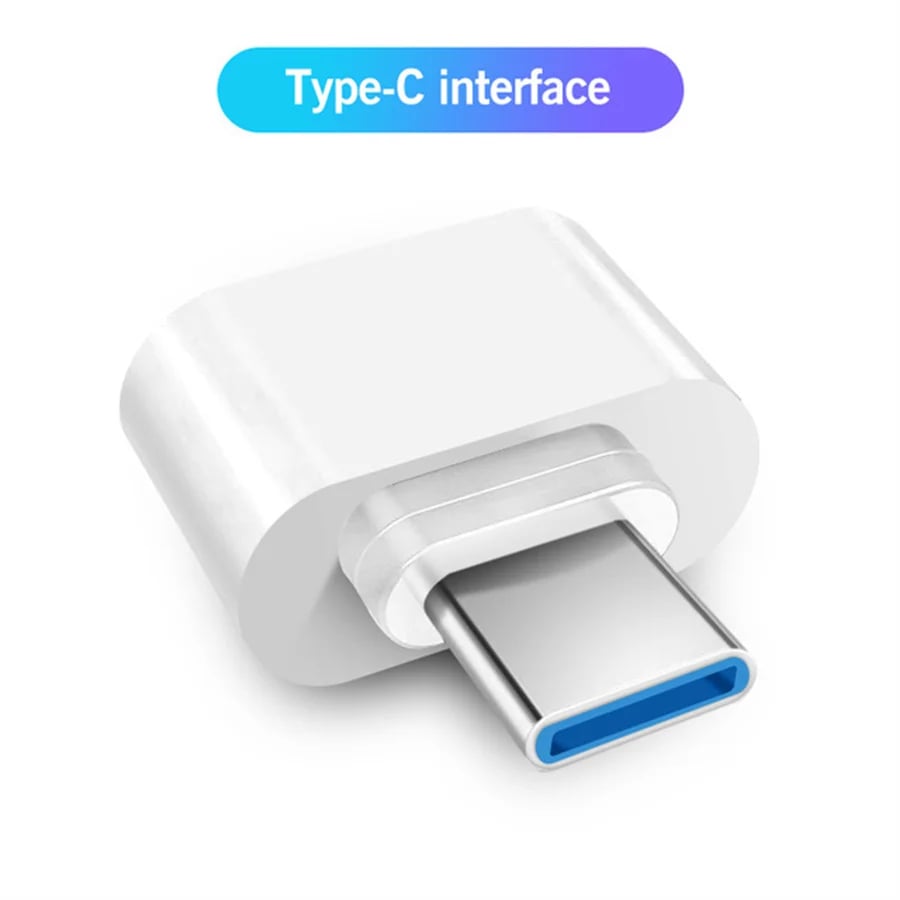 for iPhone 17 | 16 | 15 - Type C To USB Adapter 3.0 USB-C 3.1 OTG Converter