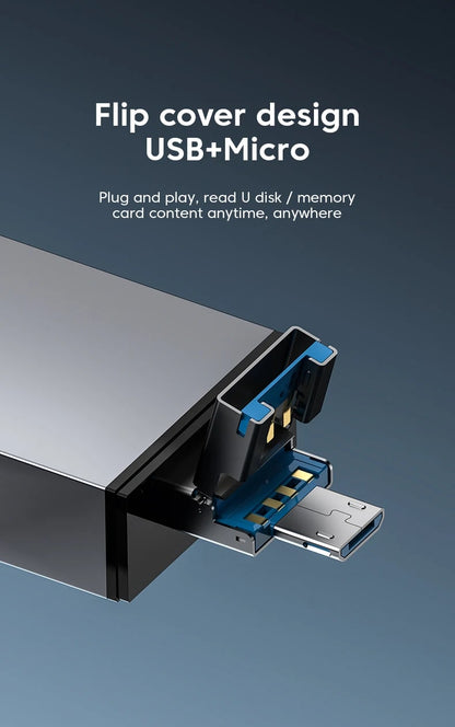 7 In 1 Multifunction USB 3.0 Memory Card Reader Adapter SD/Micro SD/USB | FPC