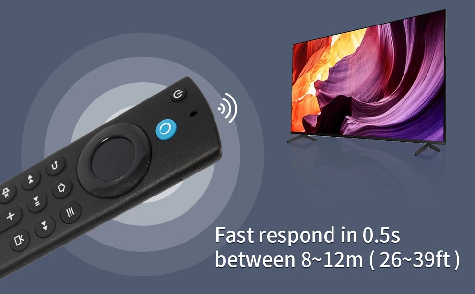 For Amazon Fire Stick TV 4K MAX Lite Prime - Bluetooth Voice Remote Control