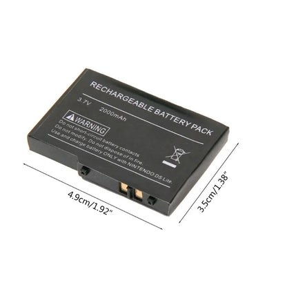 For Nintendo DS Lite - Battery Replacement 3.7v 2000mah Li-On (DSL) | FPC
