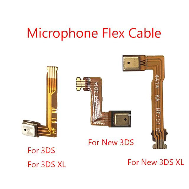 for Nintendo 3DS | 3DS XL | NEW 3DS | NEW 3DS XL - Mic Microphone Flex Ribbon
