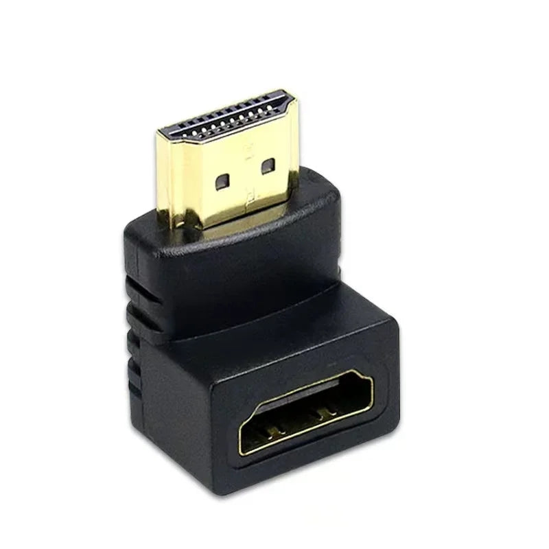 2x HDMI 90 Degree Right Angle Male to Female Adapter Connector 4K Firestick