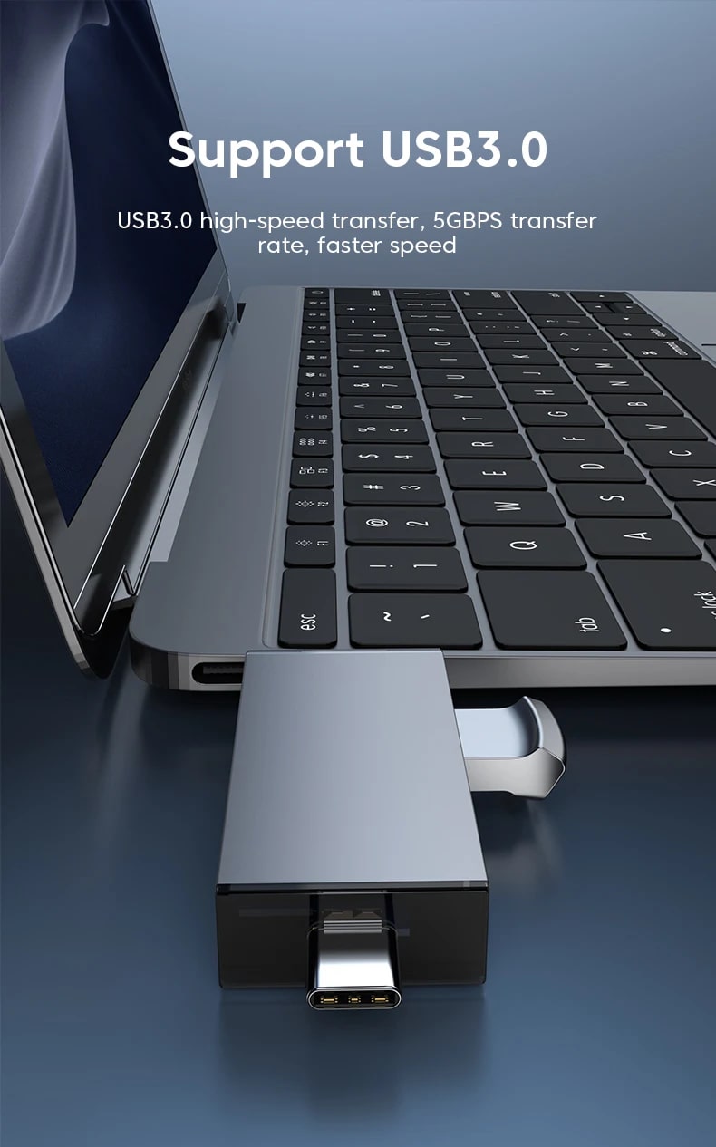 7 In 1 Multifunction USB 3.0 Memory Card Reader Adapter SD/Micro SD/USB | FPC
