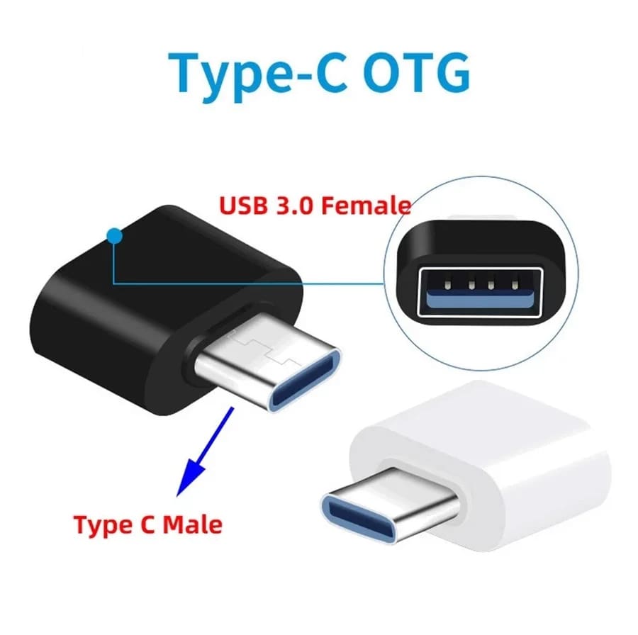 for iPhone 17 | 16 | 15 - Type C To USB Adapter 3.0 USB-C 3.1 OTG Converter