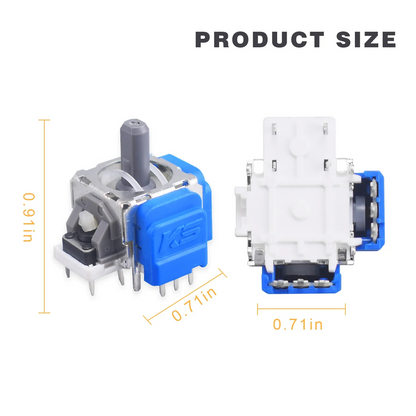for Sony PS5 - TMR Electromagnetic 3D Analog Thumbstick Joystick Hall Effect