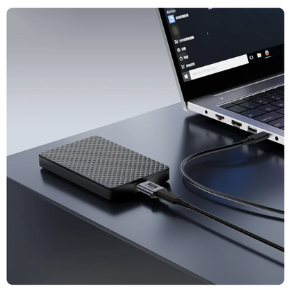 for Portable Hard Drive HDD Micro B - USB-C 3.0 Male Female Adapter Converters