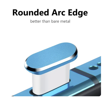 for iPhone 17 | 16 | 15 Models - USB-C Charging Port Anti Dust Plug Cover Cap
