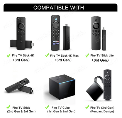 For Amazon Fire Stick TV 4K MAX Lite Prime - Bluetooth Voice Remote Control