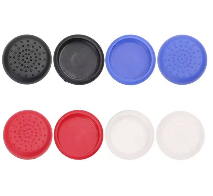 for PS5 Xbox One Series X|S PS4 - 2x TPU Silicone Thumb Stick Grip Cap Covers