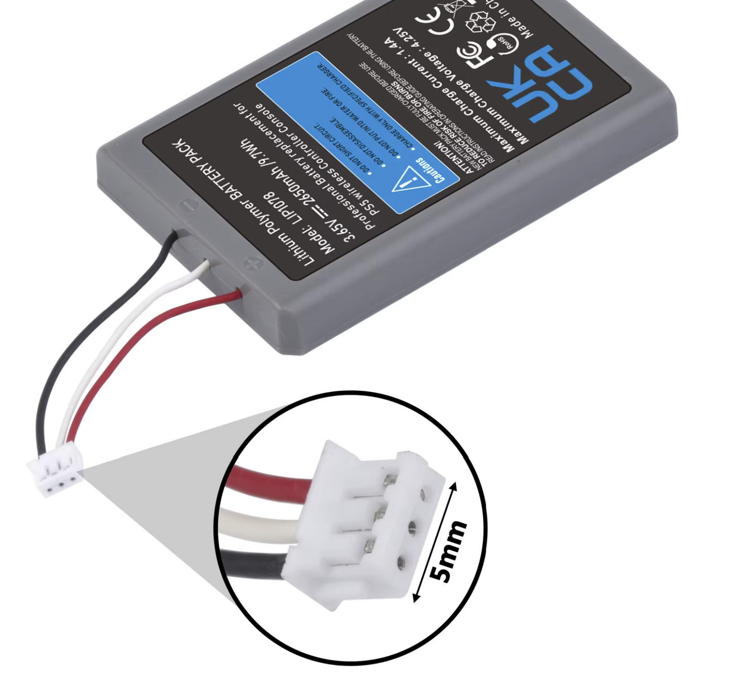 for Sony PS5 Controllers - 2650mAh Replacement Battery LIP1708 | FPC