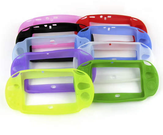 for PS Vita 2000 - Soft Silicone Rubber Bumper Protective Case Cover | FPC