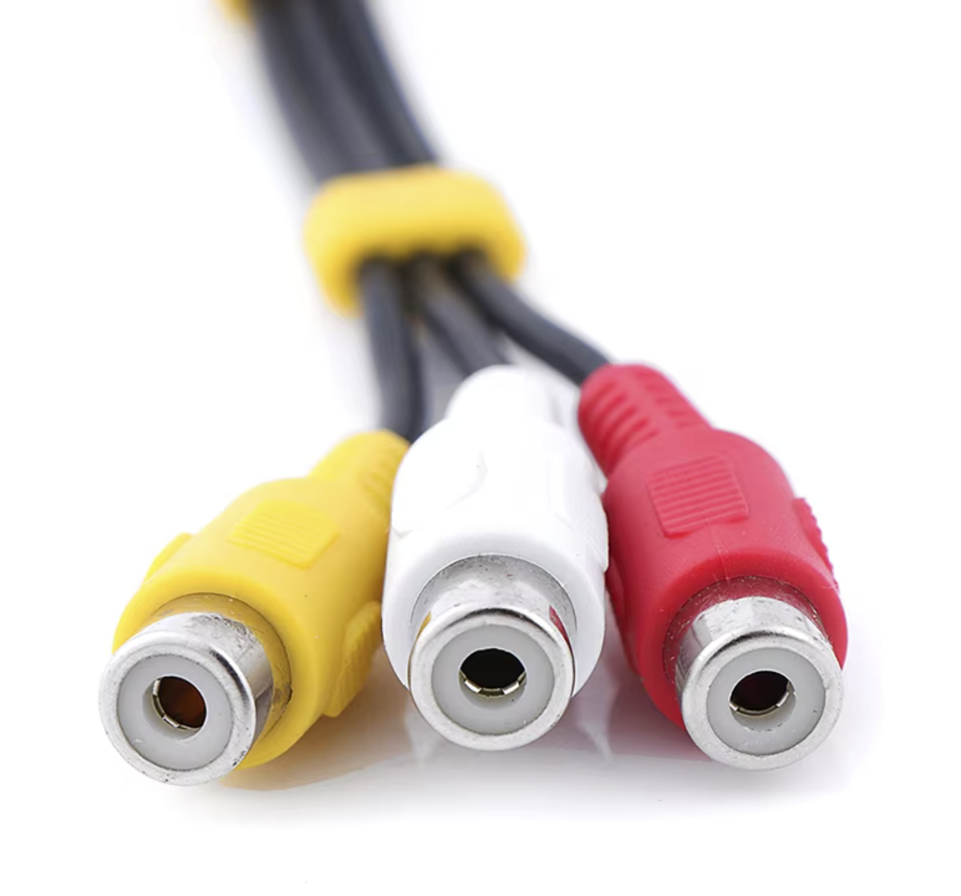 for Mini DV - 3.5mm Aux Male Stereo to 3 RCA Female Audio Video AV Adapter Cable