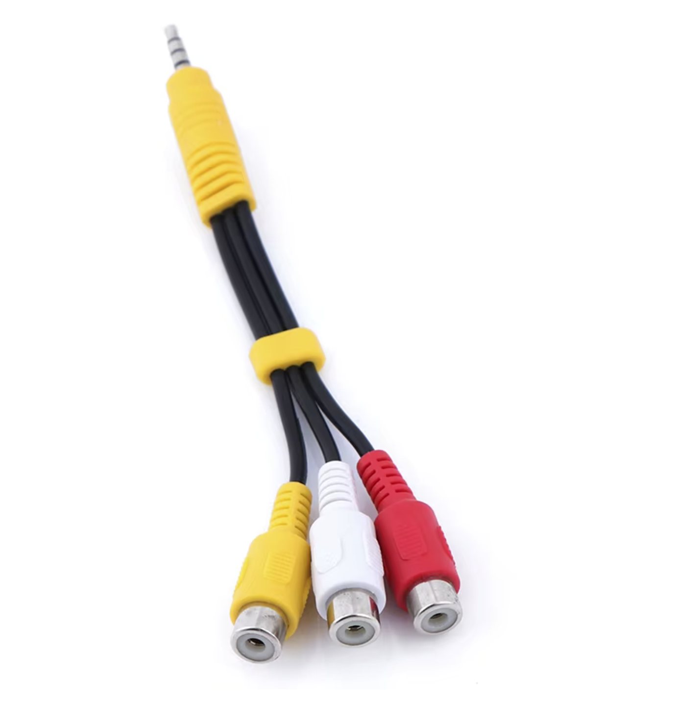 for Mini DV - 3.5mm Aux Male Stereo to 3 RCA Female Audio Video AV Adapter Cable