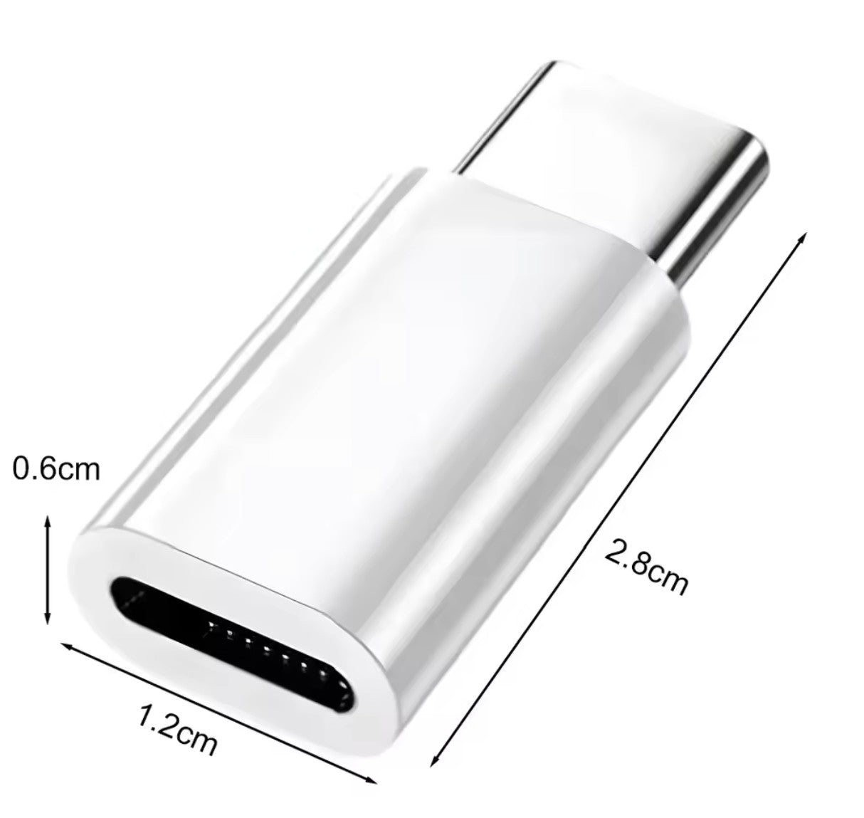 for Apple iPhone - 8 pin to USB-C Fast Charge OTG converter adapter
