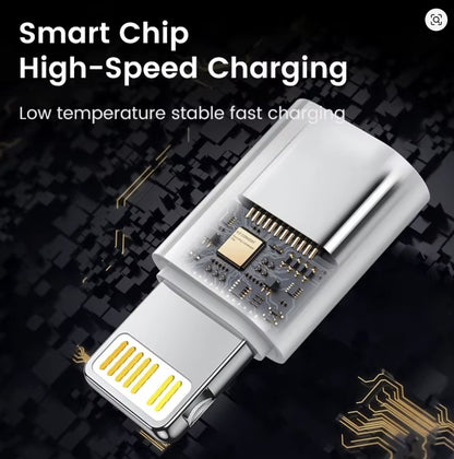 for Apple iPhone - 8 pin to USB-C Fast Charge OTG converter adapter