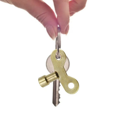 2x Iron Faucet Keys for 6mm Square Socket Valve Tap Bleeding Lock | FPC