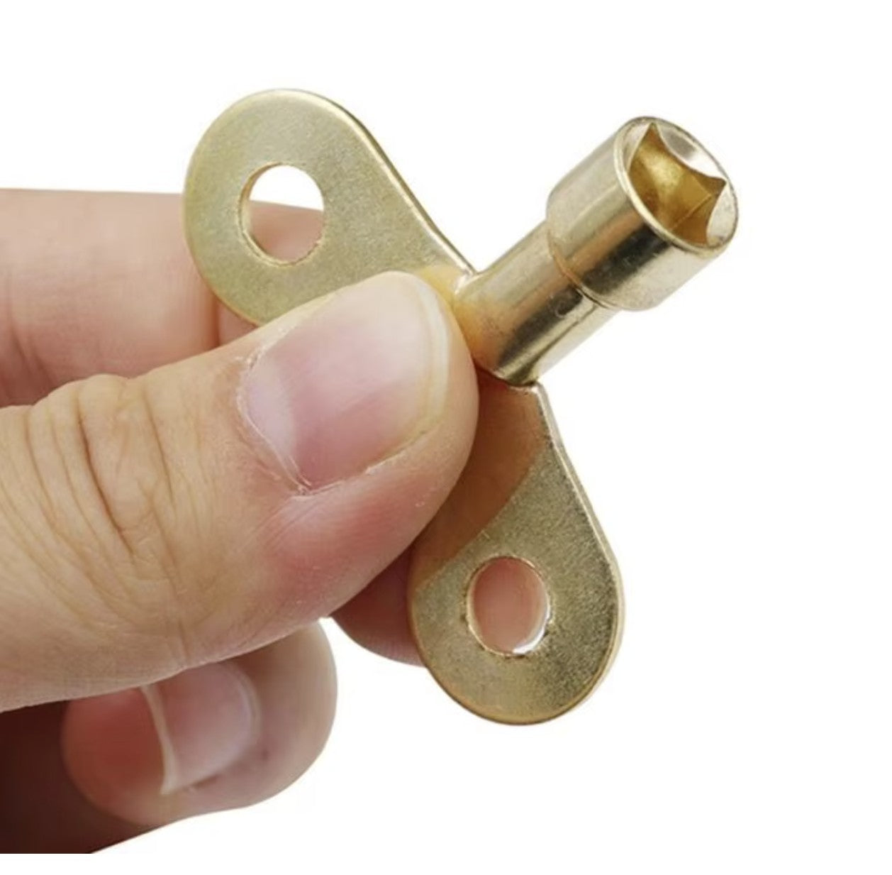 2x Iron Faucet Keys for 6mm Square Socket Valve Tap Bleeding Lock | FPC