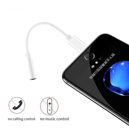 for iPhone 14 13 12 11 XS - 3.5mm Aux Jack to 8 Pin Fast Headphone Adapter Cable