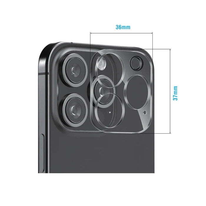 for iPhone 16 Pro | 16 Pro Max - 2x Tempered Glass Camera Lens Protection Cover
