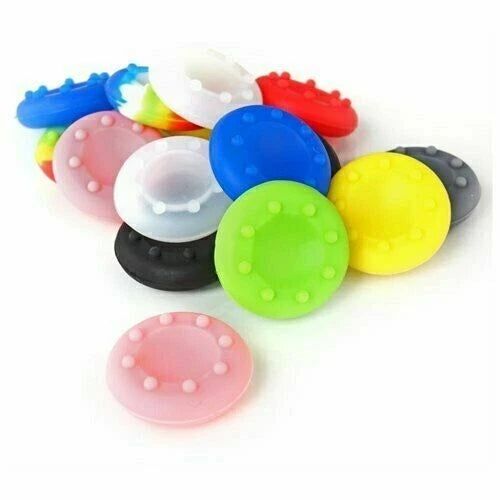 for PS5 Xbox One Series X|S PS4 - 2x Concave Silicone Thumbstick Grip Cap Covers