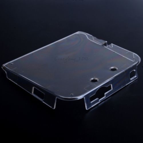 Nintendo 2DS Flat Clear Snap On Hard Protective Shell Case Back Cover | FPC